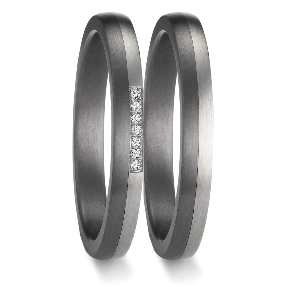 Wedding Ring Tantal 999, Platinum 950