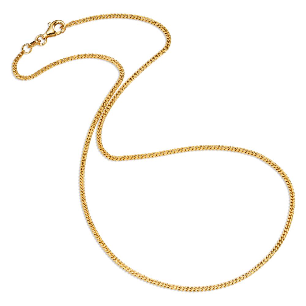 Curb-Necklace 9k Yellow Gold 45 cm