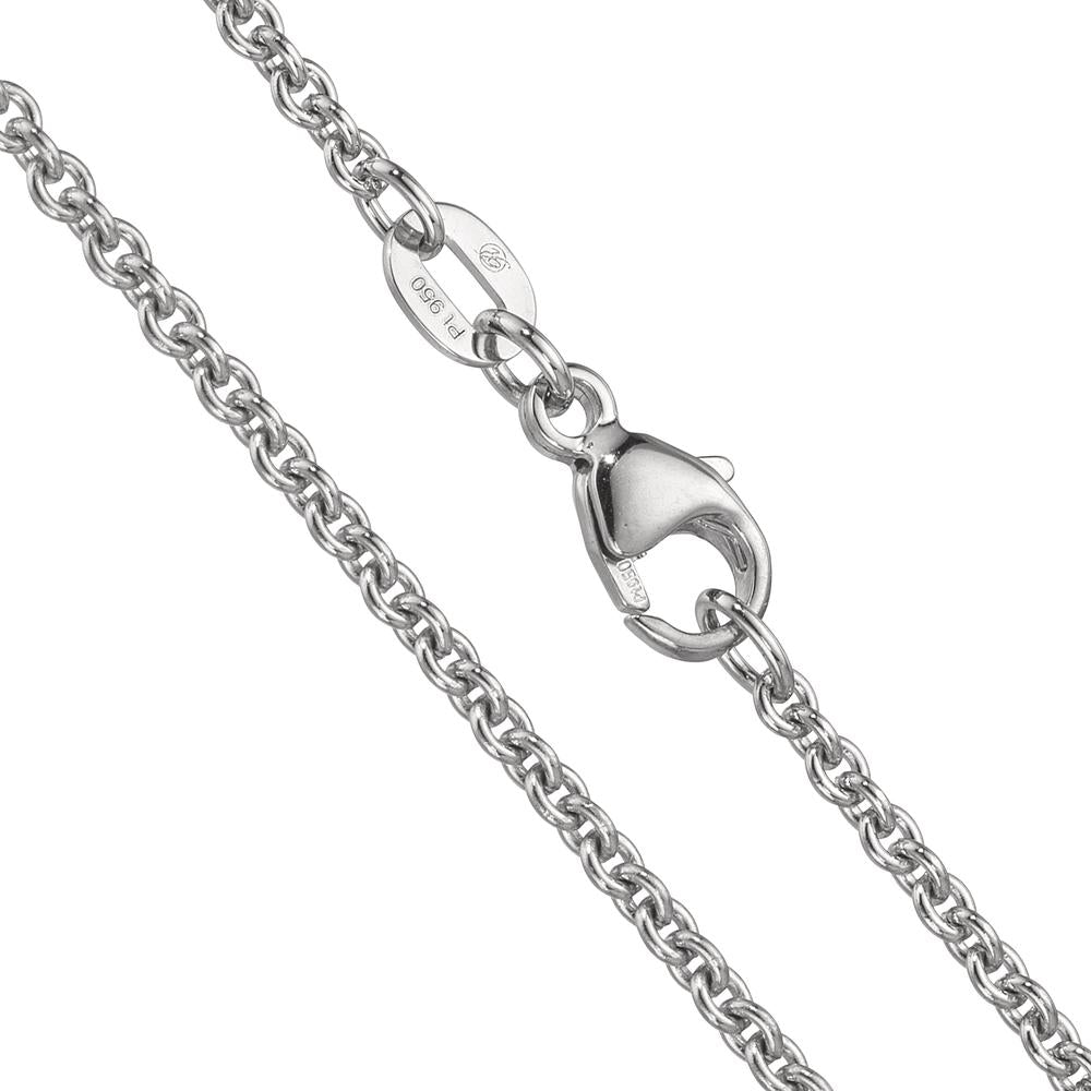 Necklace Platinum 950 60 cm
