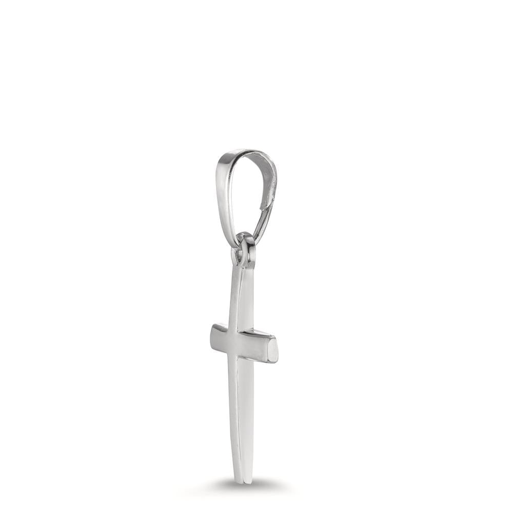 Pendant 18k White Gold Cross