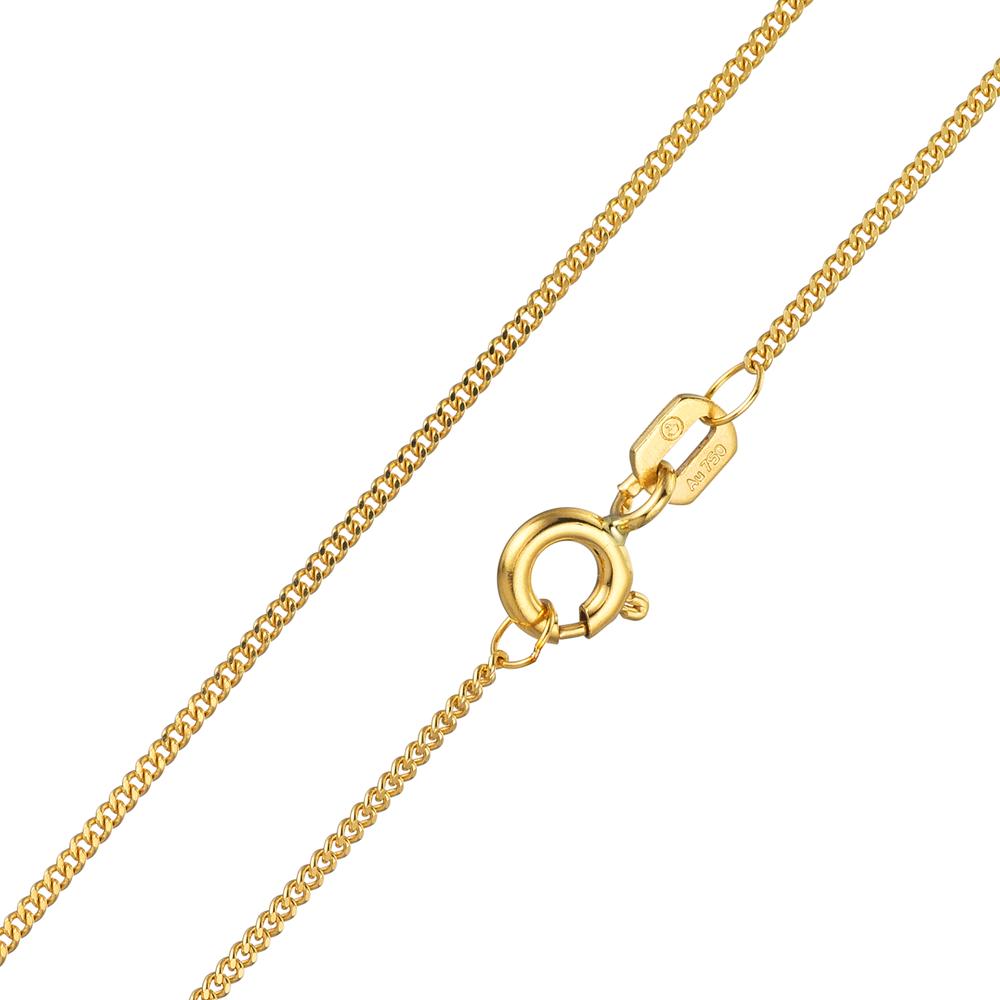 Curb-Necklace 18k Yellow Gold