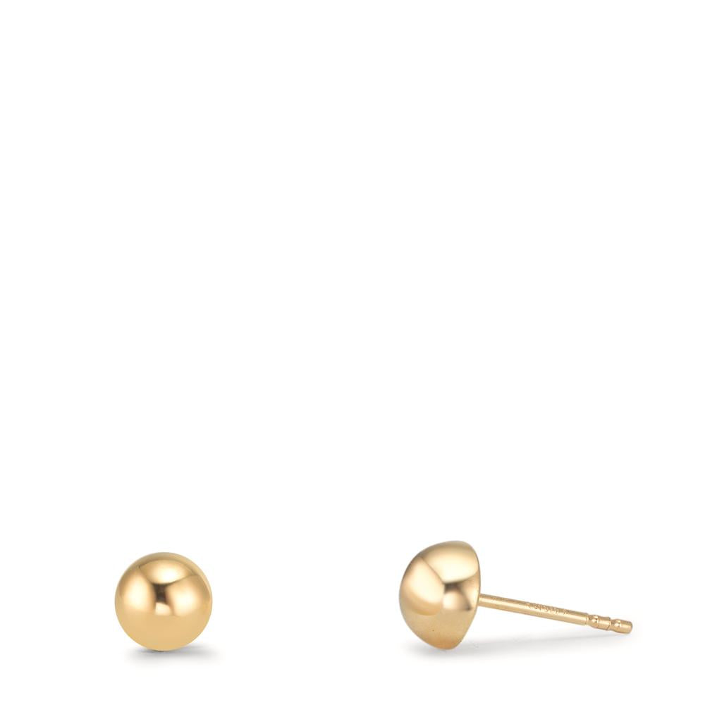 Stud earrings 9k Yellow Gold Ø5 mm