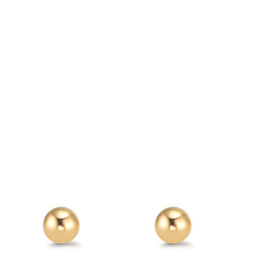 Stud earrings 9k Yellow Gold Ø5 mm