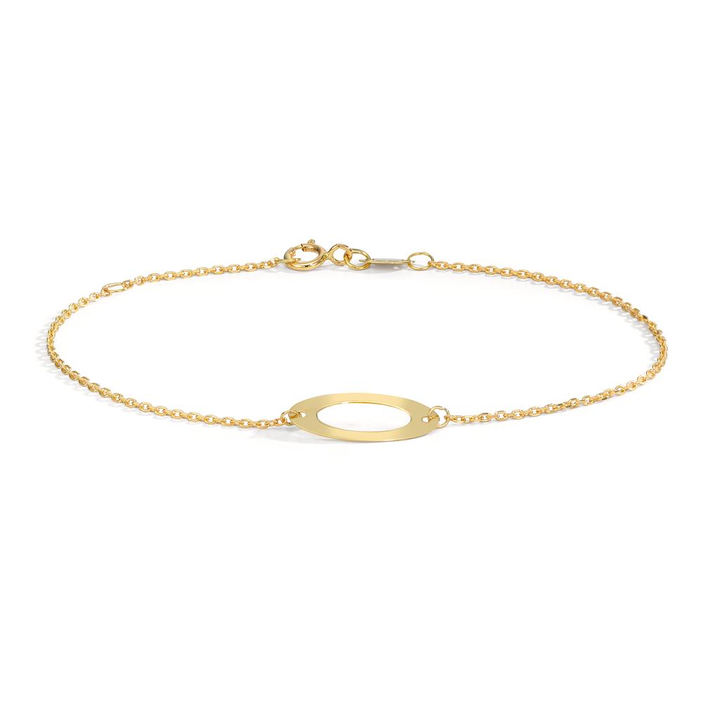 Bracelet 9k Yellow Gold 16-18 cm