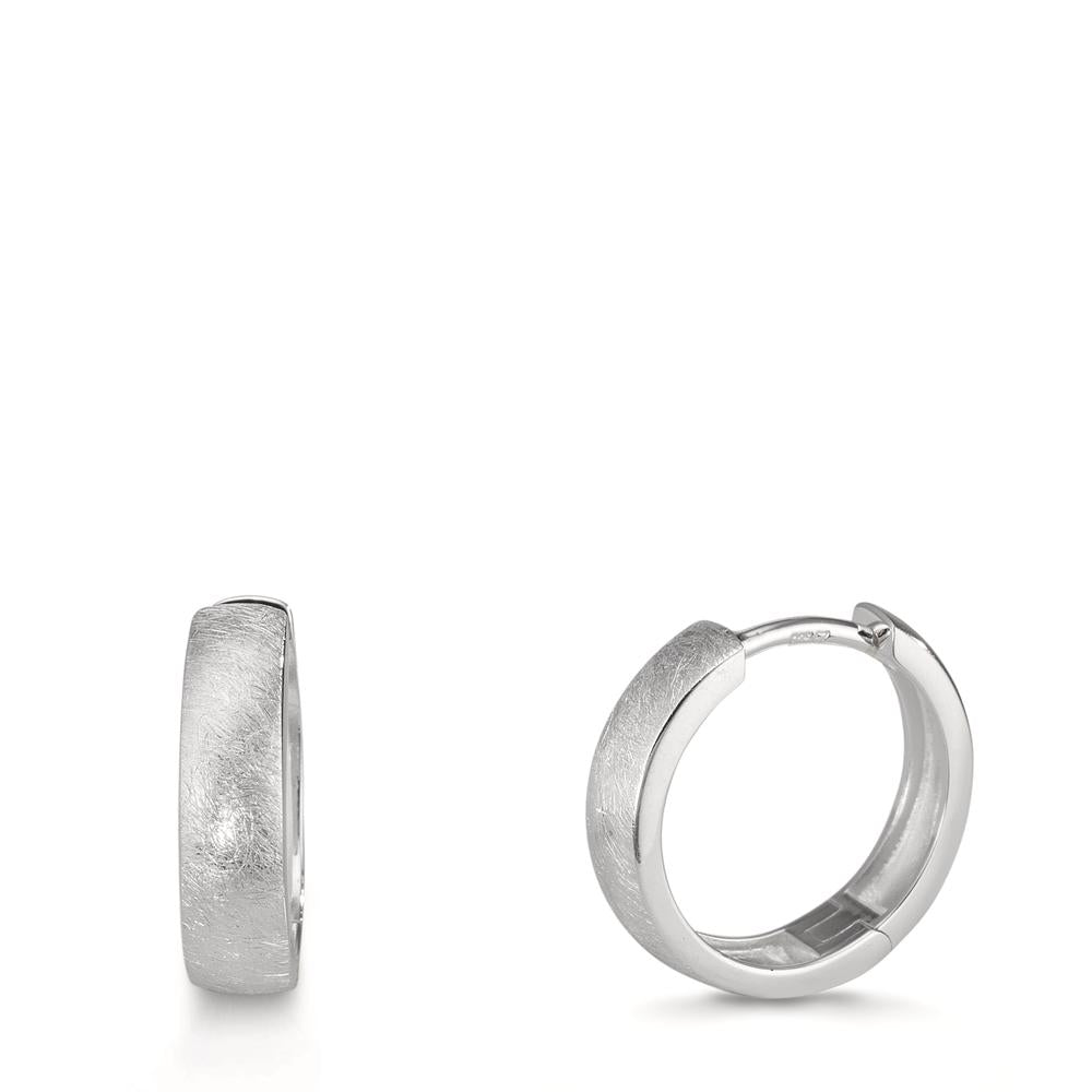Hinged hoop Silver
