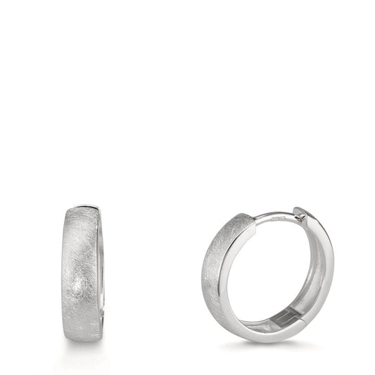 Hinged hoop Silver
