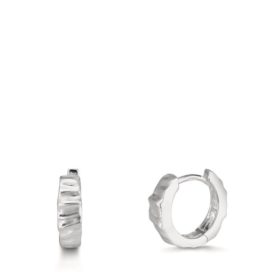 Hinged hoop Silver