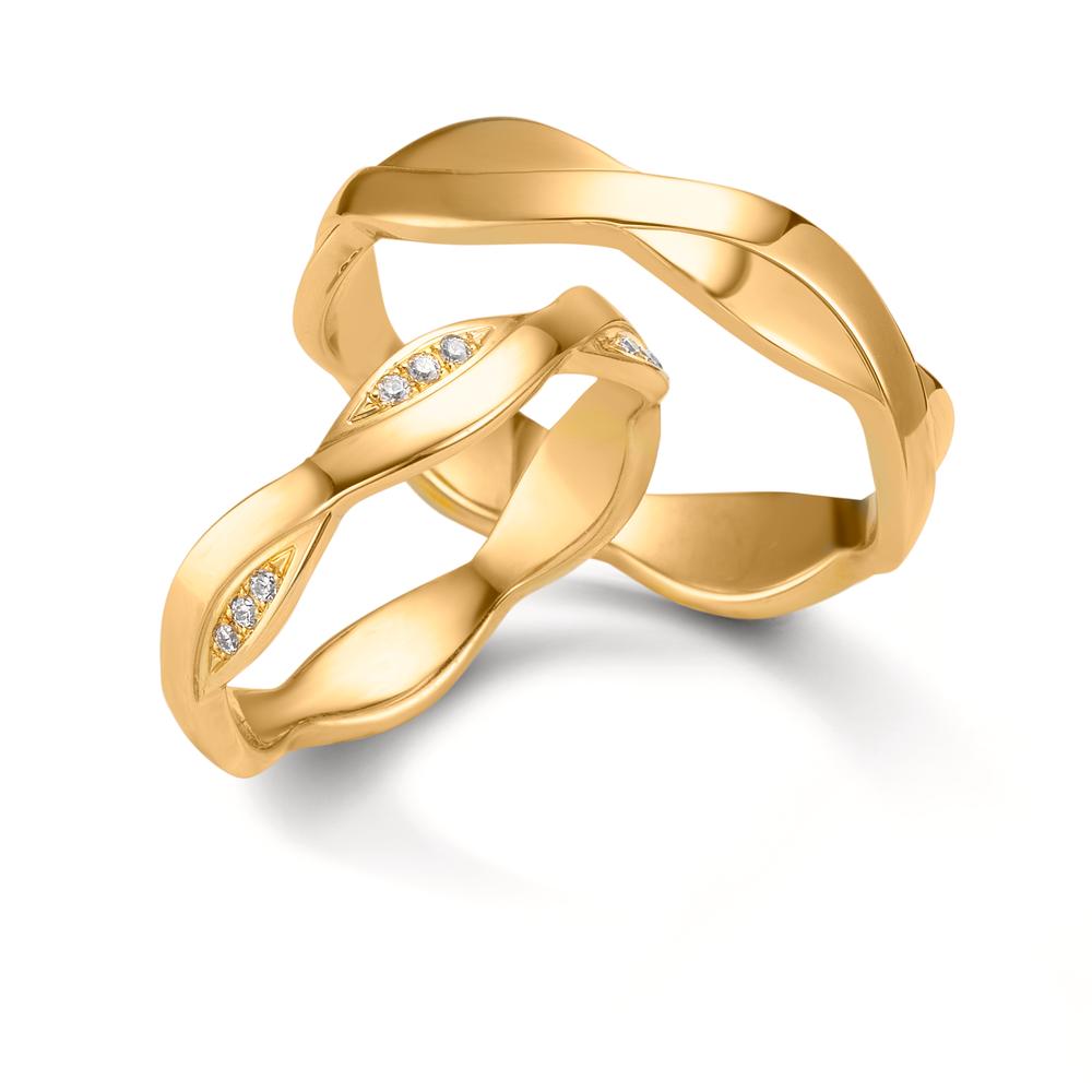 Wedding Ring 18k Yellow Gold